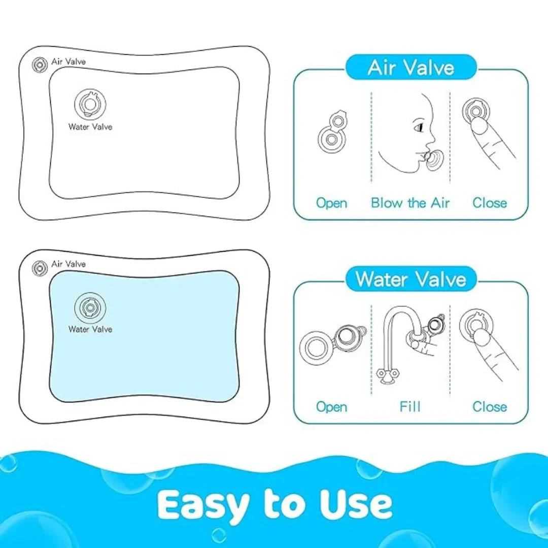 Water Play Mat for Infants and Toddlers