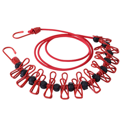 Clip Secure clothes Drying Rope - FREE SHIPPING