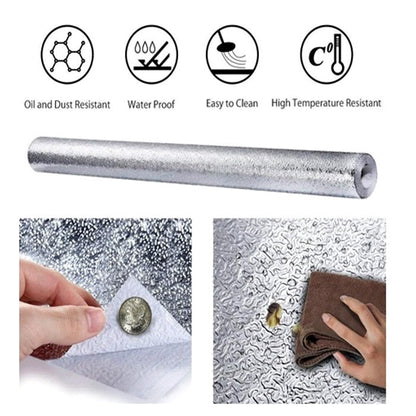 Aluminum Foil Self Adhesive Wall Stickers
