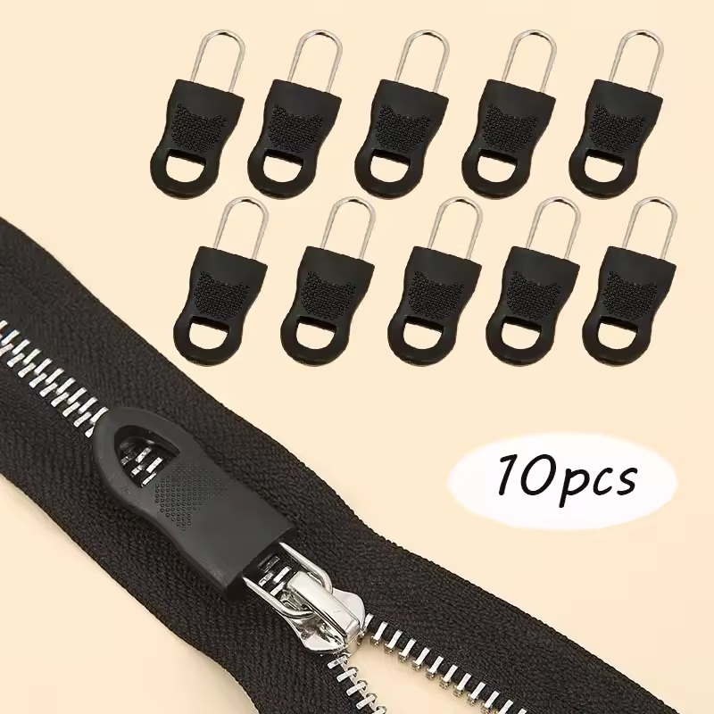 Zipper Pull Buckle Replacement (Pack of 10)